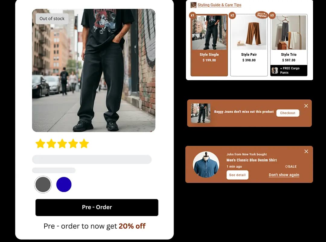 Debutify Shopify theme conversion-focused customer journey