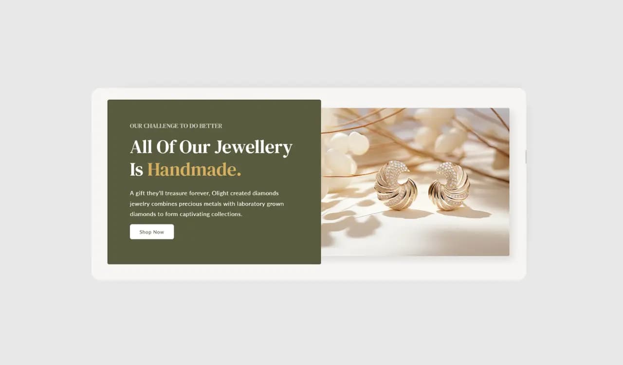 Image with Text Merges Beauty with Substance — Debutify Shopify theme section