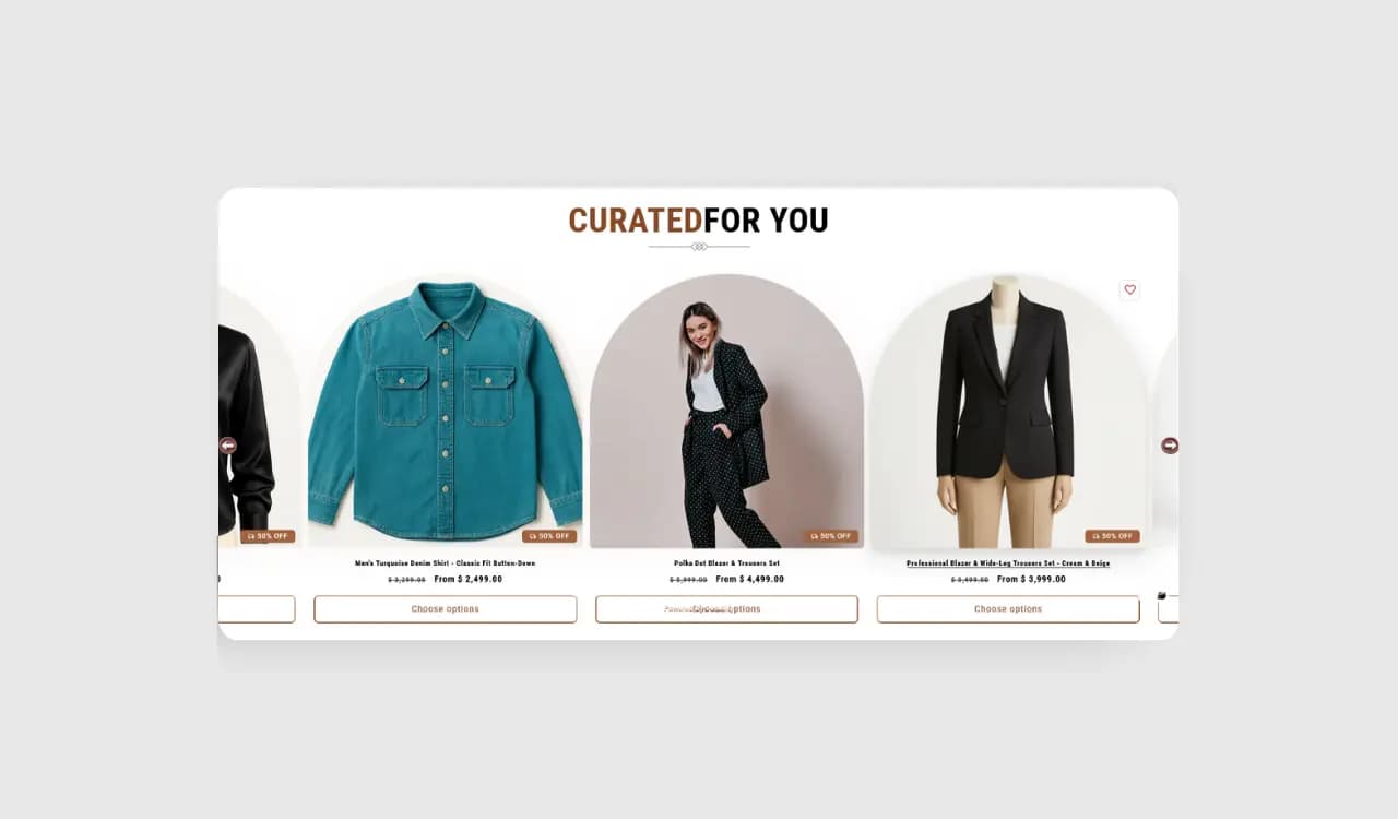 Recently Viewed Products Stay Connected — Debutify Shopify theme section