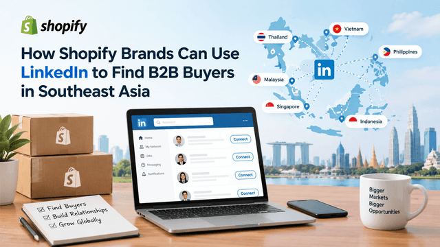 Shopify to LinkedIn Southeast Asia Expansion