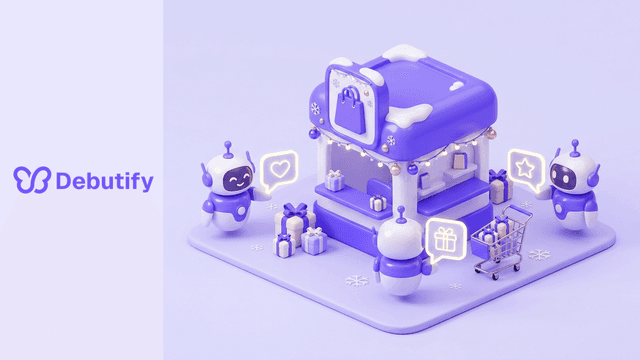 AI holiday shoppers browsing a Shopify store through chat agents